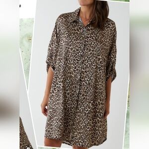 Oversize Bluse- Dress/Made in Italy